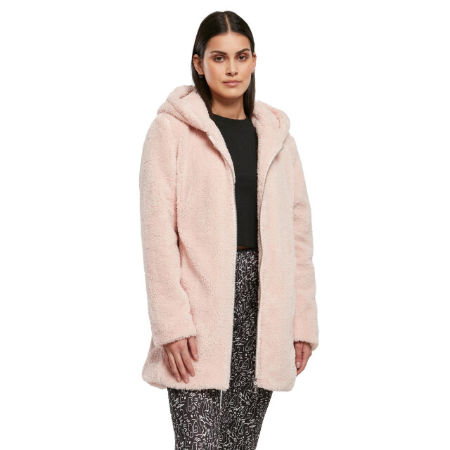 Urban Classics Dames sherpa jas UTTN191_pink large