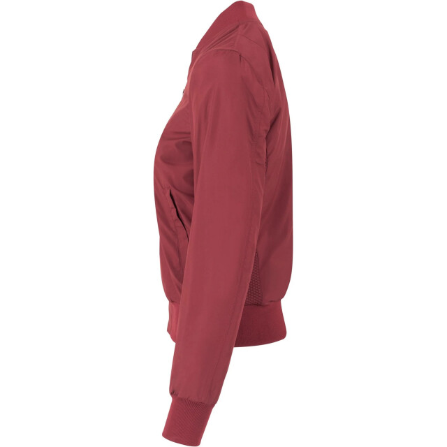 Urban Classics Dames lights bomberjack UTTN190_burgundy large