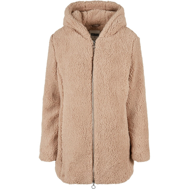 Urban Classics Dames sherpa jas UTTN191_softapricot large