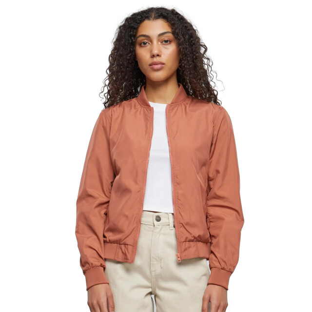 Urban Classics Dames lights bomberjack UTTN190_terracotta large