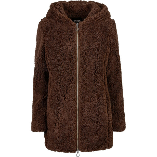 Urban Classics Dames sherpa jas UTTN191_brown large