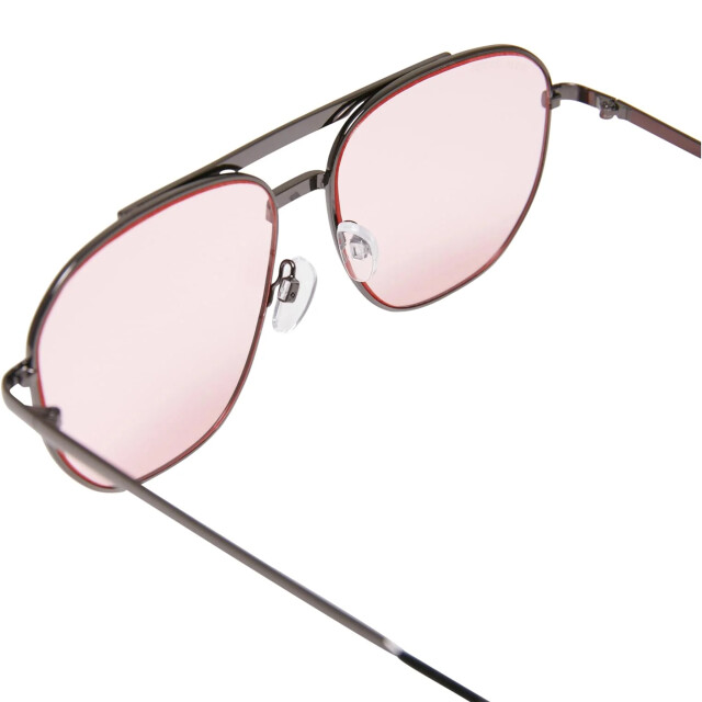 Urban Classics Manilla zonnebril voor volwassenen UTTN251_gunmetalpalepink large