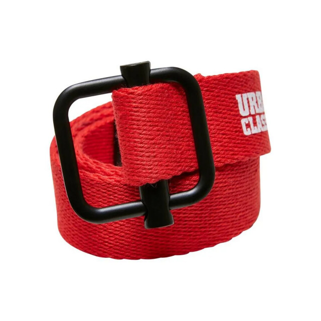 Urban Classics Canvas kinderriem (set van 2) UTTN283_blackred large