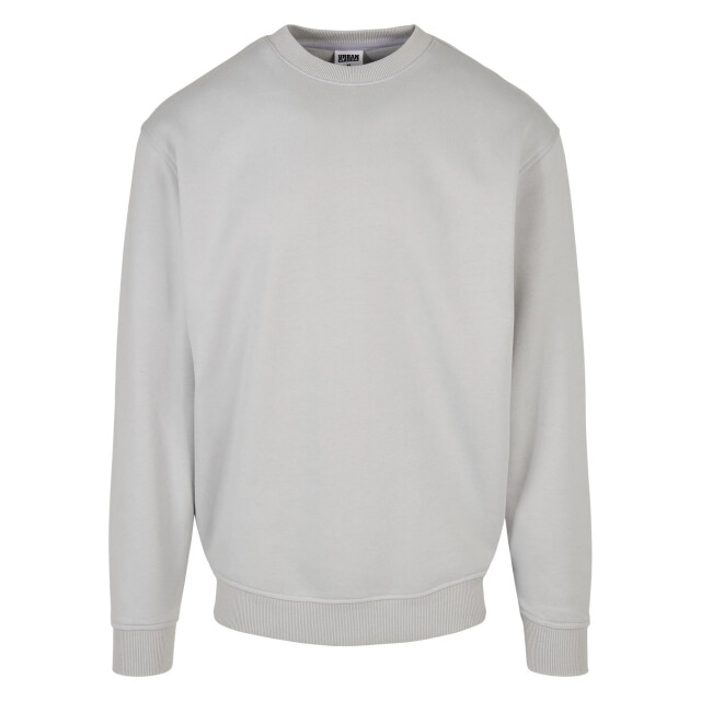 Urban Classics Heren sweatshirt met ronde hals UTTN182_lightasphalt large