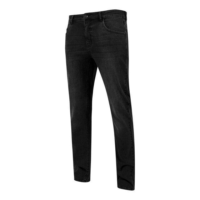 Urban Classics Heren denim stretch jeans UTTN177_blackwash large