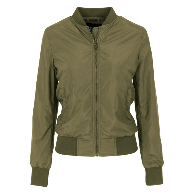 Urban Classics Dames lights bomberjack UTTN190_olive large