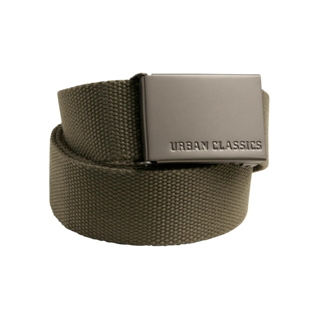 Urban Classics Canvas heren riem UTTN174_olive large