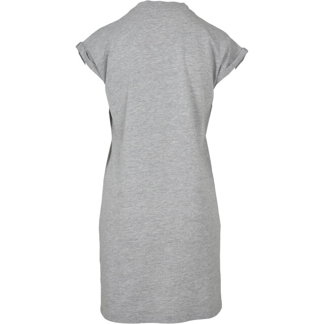 Urban Classics Dames schildpad jurk met verlengde schouder UTTN175_grey large