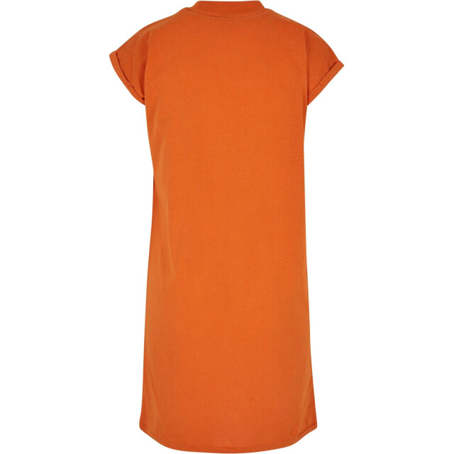 Urban Classics Dames schildpad jurk met verlengde schouder UTTN175_vintageorange large