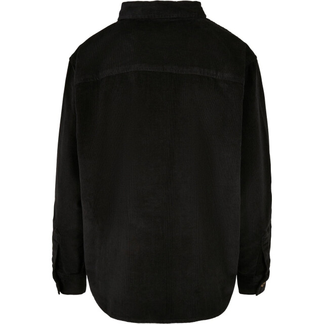 Urban Classics Dames corduroy oversized shirt UTTN189_black large