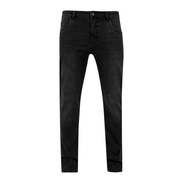 Urban Classics Heren denim stretch jeans UTTN177_blackwash large