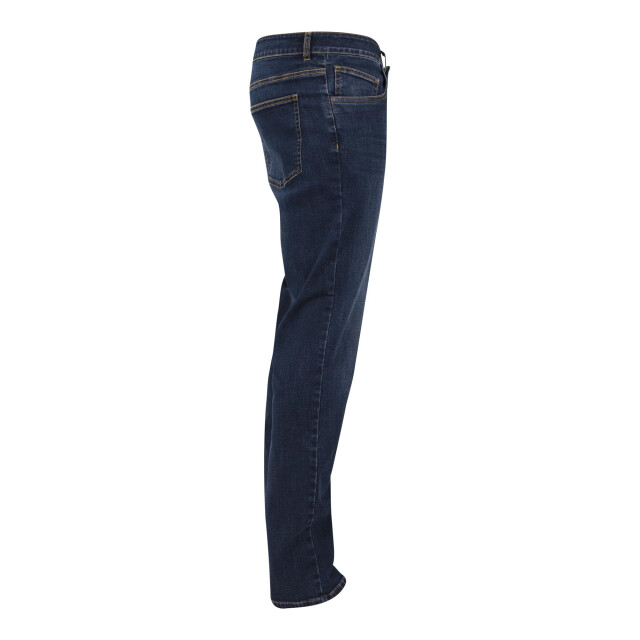 Urban Classics Heren denim stretch jeans UTTN177_darkblue large