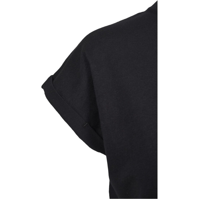 Urban Classics Dames schildpad jurk met verlengde schouder UTTN175_black large