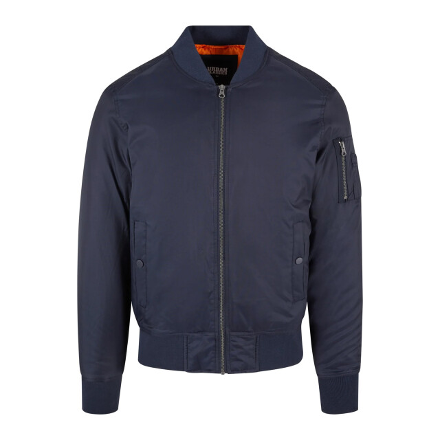 Urban Classics Basis bomberjack heren UTTN176_navy large