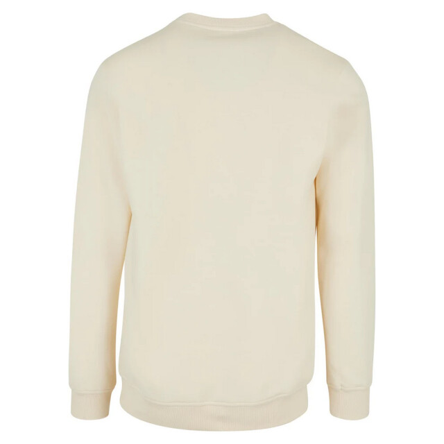 Urban Classics Heren basis badstof crew hals trui UTTN234_whitesand large