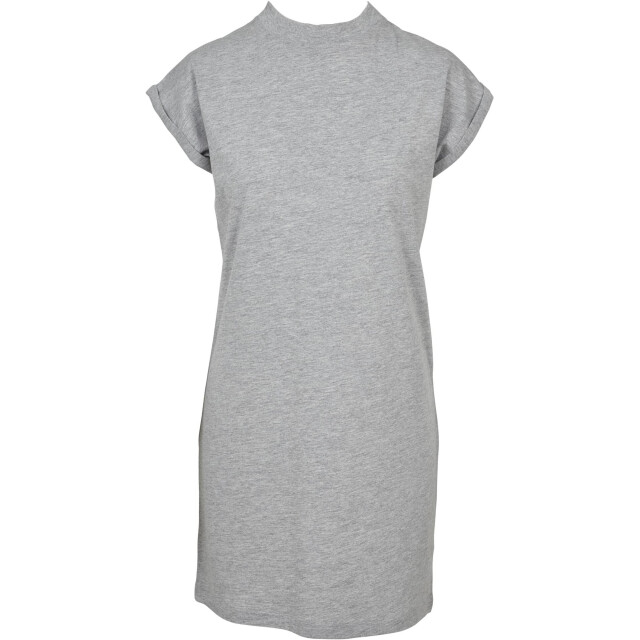 Urban Classics Dames schildpad jurk met verlengde schouder UTTN175_grey large