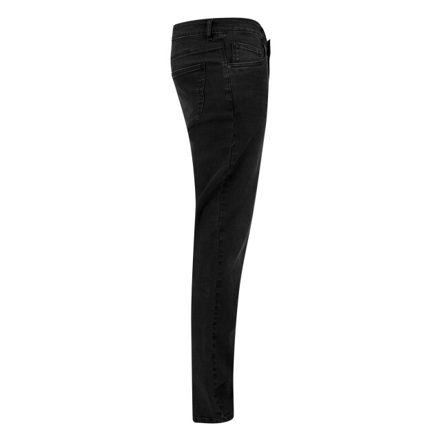 Urban Classics Heren denim stretch jeans UTTN177_blackwash large