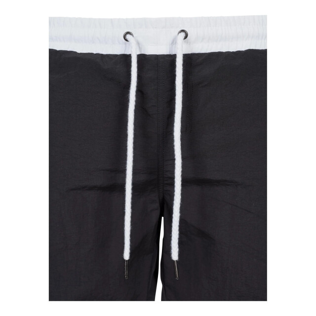 Urban Classics Heren retro zwemshort UTTN173_blackwhite large