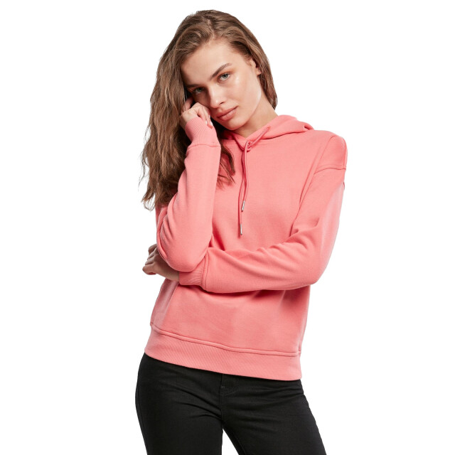 Urban Classics Dames effen hoodie UTTN258_palepink large