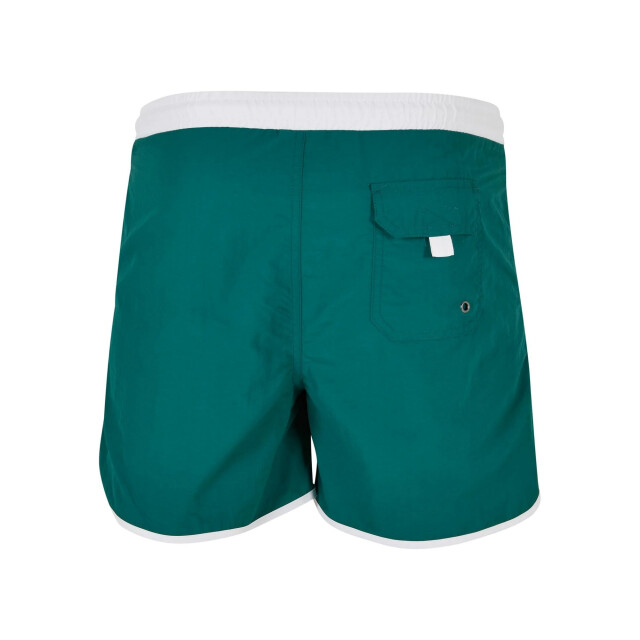 Urban Classics Heren retro zwemshort UTTN173_whitegreen large