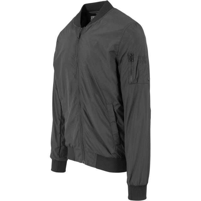 Urban Classics Lichtgewicht bomberjack heren UTTN179_black large