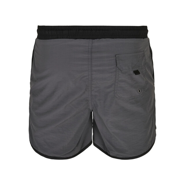 Urban Classics Heren retro zwemshort UTTN173_blackdarkshadow large