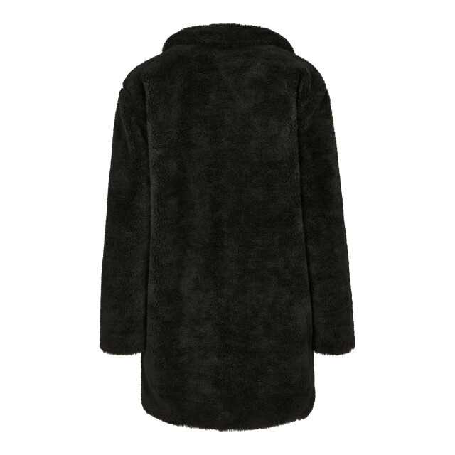 Urban Classics Dames sherpa oversized jas UTTN186_black large