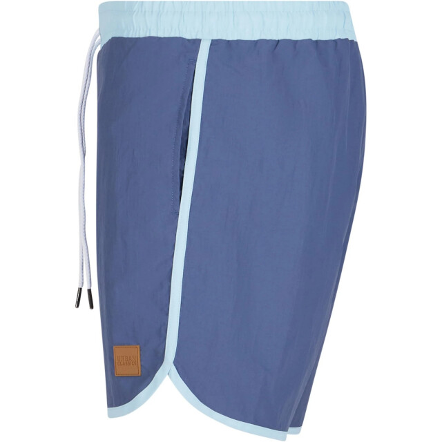 Urban Classics Heren retro zwemshort UTTN173_vintageblueoceanblue large