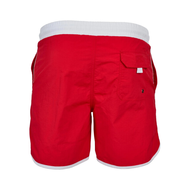 Urban Classics Heren retro zwemshort UTTN173_fireredwhite large