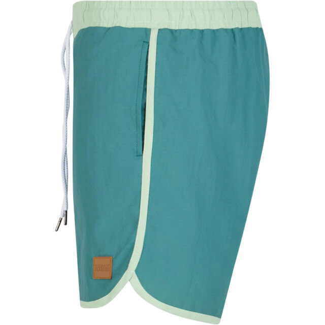 Urban Classics Heren retro zwemshort UTTN173_paleleafvintagegreen large