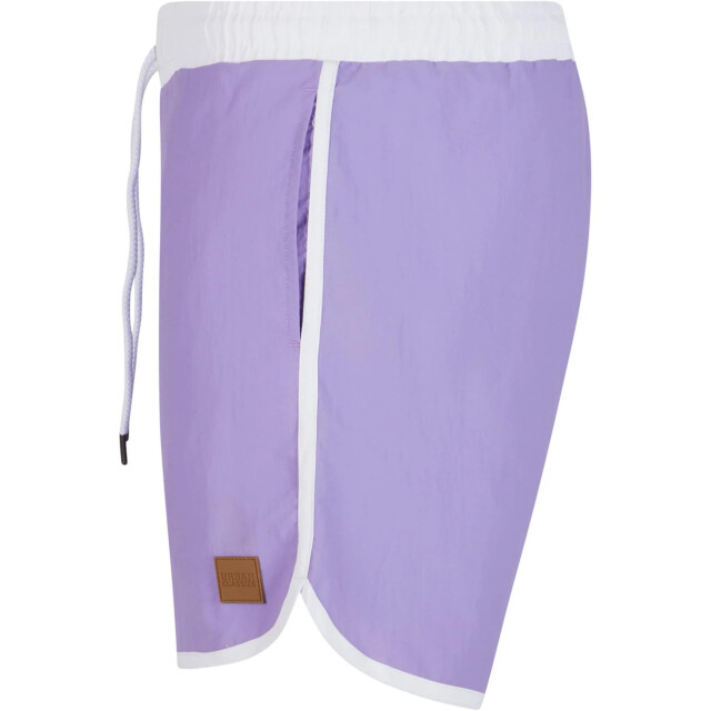 Urban Classics Heren retro zwemshort UTTN173_lavenderwhite large
