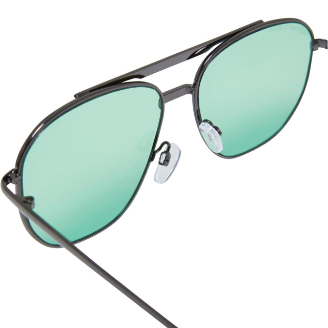 Urban Classics Manilla zonnebril voor volwassenen UTTN251_gunmetalleafgreen large