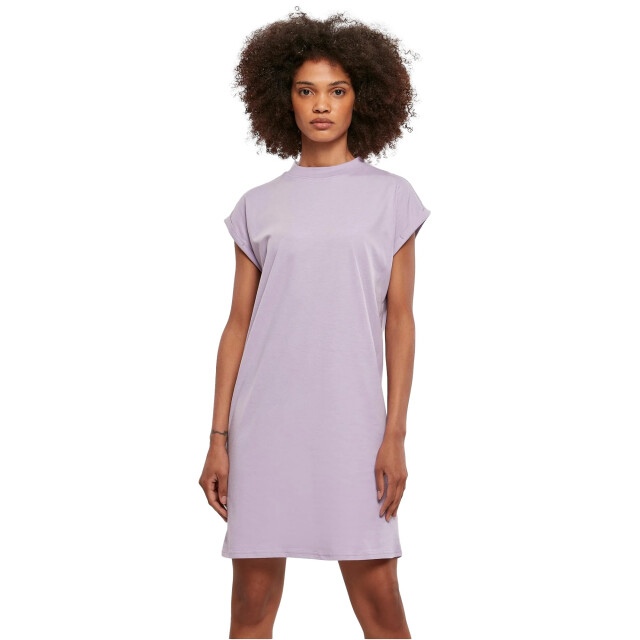 Urban Classics Dames schildpad jurk met verlengde schouder UTTN175_lilac large