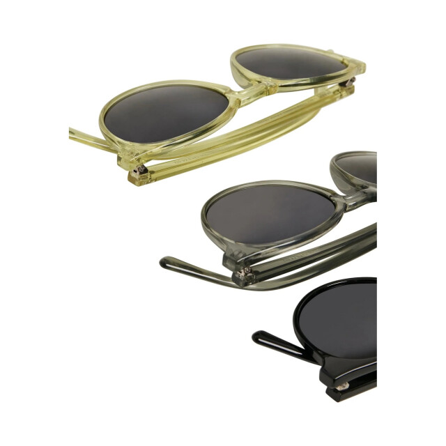 Urban Classics Cypress zonnebril voor volwassenen (set van 3) UTTN243_blacklightgreyyellow large