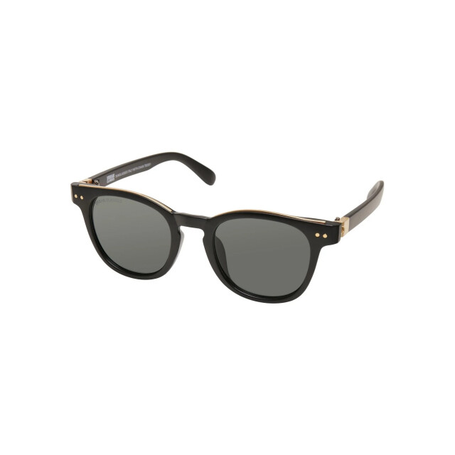 Urban Classics Unisex volwassen italië zonnebril met ketting UTTN246_blackgold large