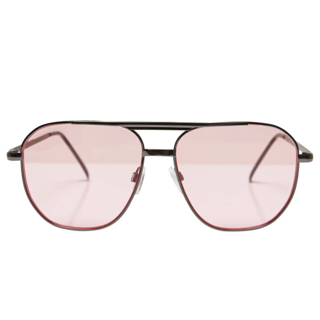 Urban Classics Manilla zonnebril voor volwassenen UTTN251_gunmetalpalepink large