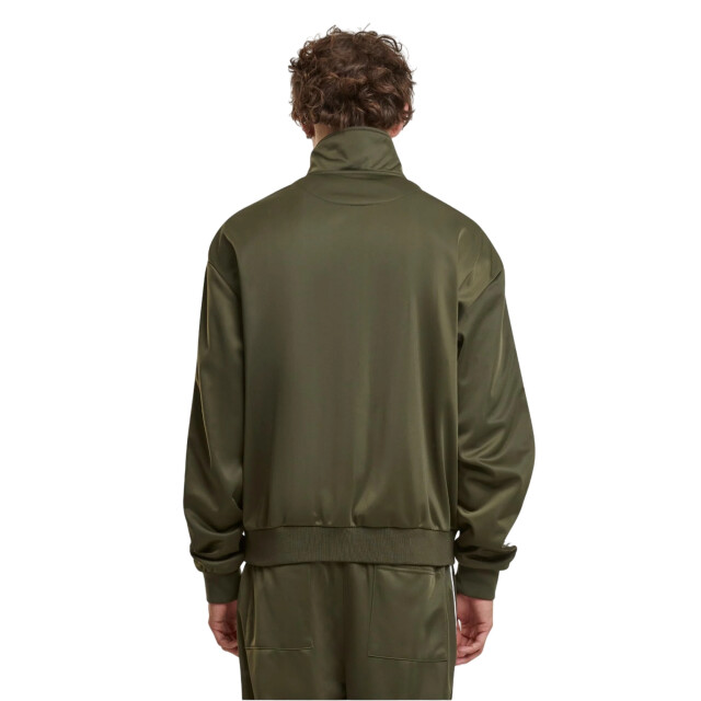Urban Classics Heren retro tricot track jacket UTTN1693_olive large