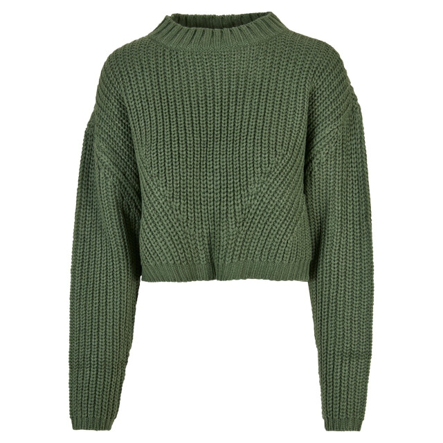 Urban Classics Dames oversized sweatshirt met brede mouwen UTTN220_salvia large