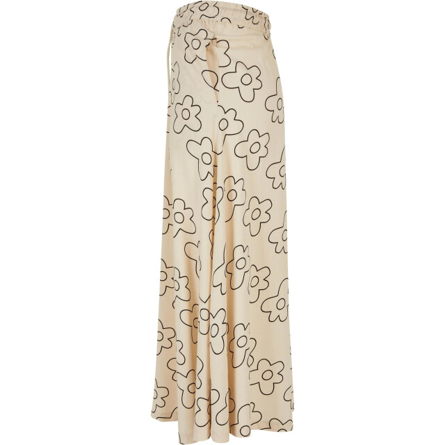 Urban Classics Dames viscose midi rok UTTN1687_softseagrass large