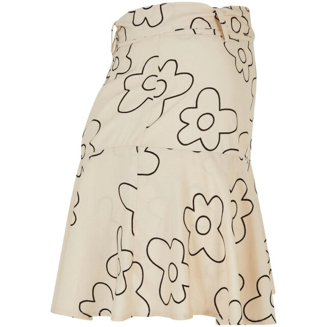 Urban Classics Dames bloem mini skort UTTN1700_softseagrass large
