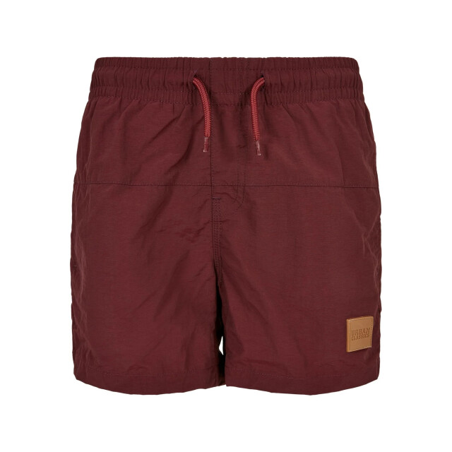 Urban Classics Effen zwemshort jongens UTTN1695_cherry large
