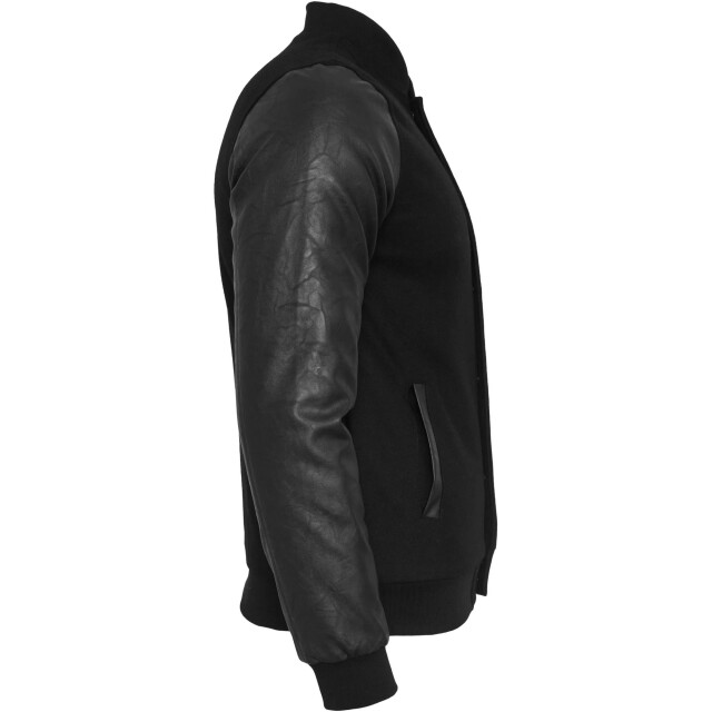 Urban Classics Oldschool heren jas UTTN168_black large