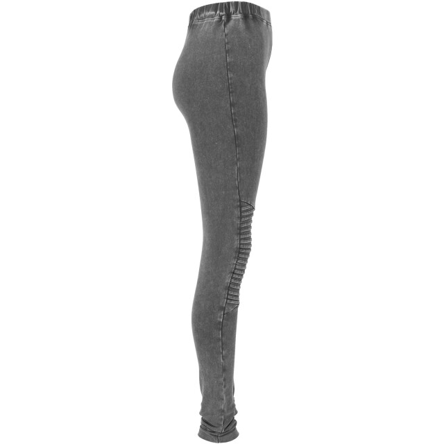 Urban Classics Dames jersey denim look legging UTTN166_darkgrey large