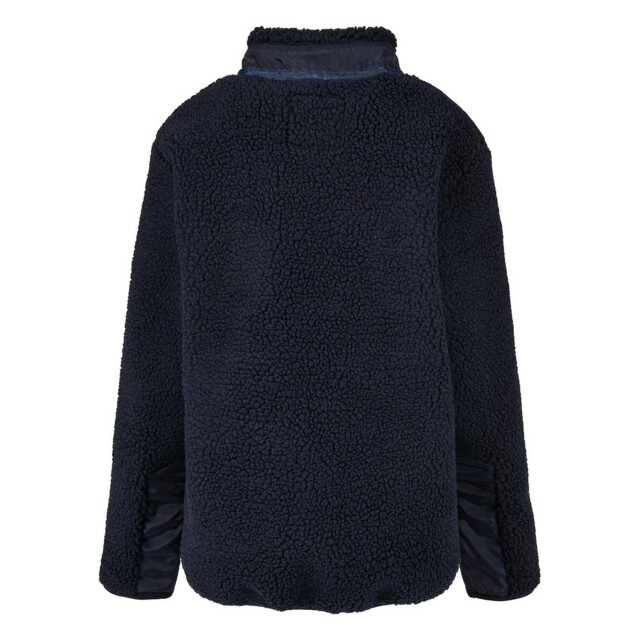 Urban Classics Jongens sherpa jas UTTN1673_midnightnavy large
