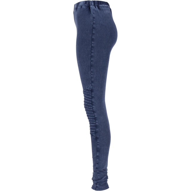 Urban Classics Dames jersey denim look legging UTTN166_indigo large
