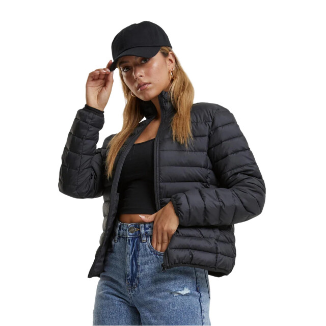 Urban Classics Dames ultra lichte pufferjas UTTN1672_black large