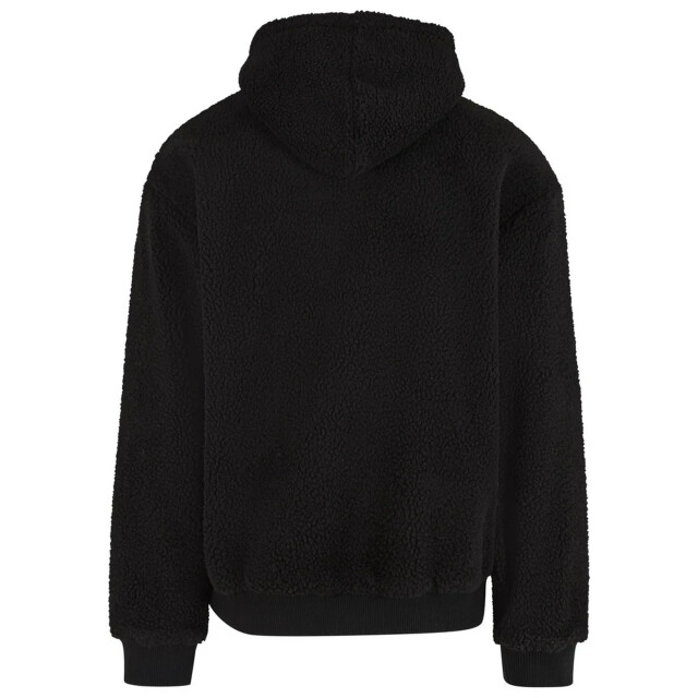 Urban Classics Heren teddy fleece oversized hoodie UTTN1676_black large