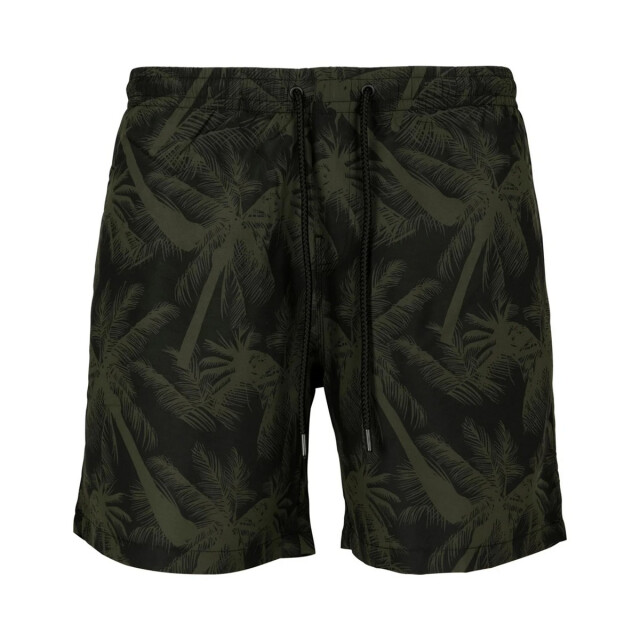 Urban Classics Heren palm zwemshorts UTTN1658_olive large