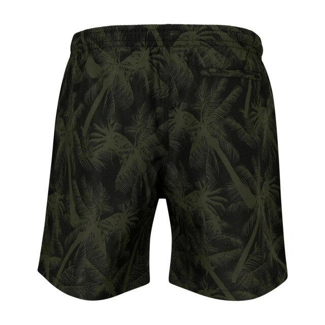 Urban Classics Heren palm zwemshorts UTTN1658_olive large