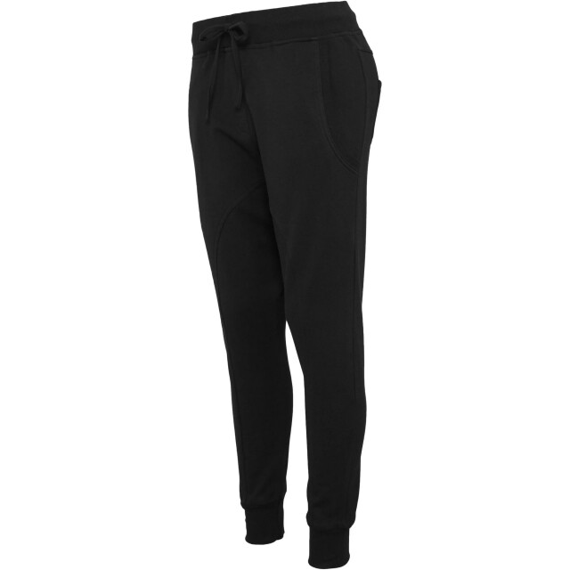 Urban Classics Dames fleece lichtgewicht harembroek UTTN165_black large